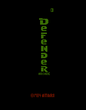 Defender Arcade WIP by PacMan Plus Title Screen
